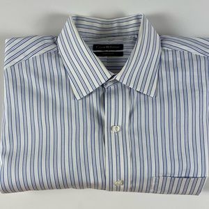 Club Room | 100% Cotton Easy Care French Cuff Men’s Dress Shirt | 16 32/33